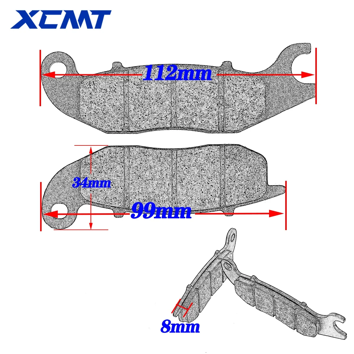 Per Honda PCX125 WW125AM 2021  - Brake Pad Set recensione e prezzo